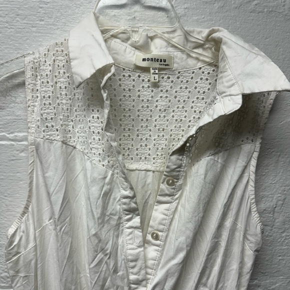 Monteau White Dress - Picture 3 of 4